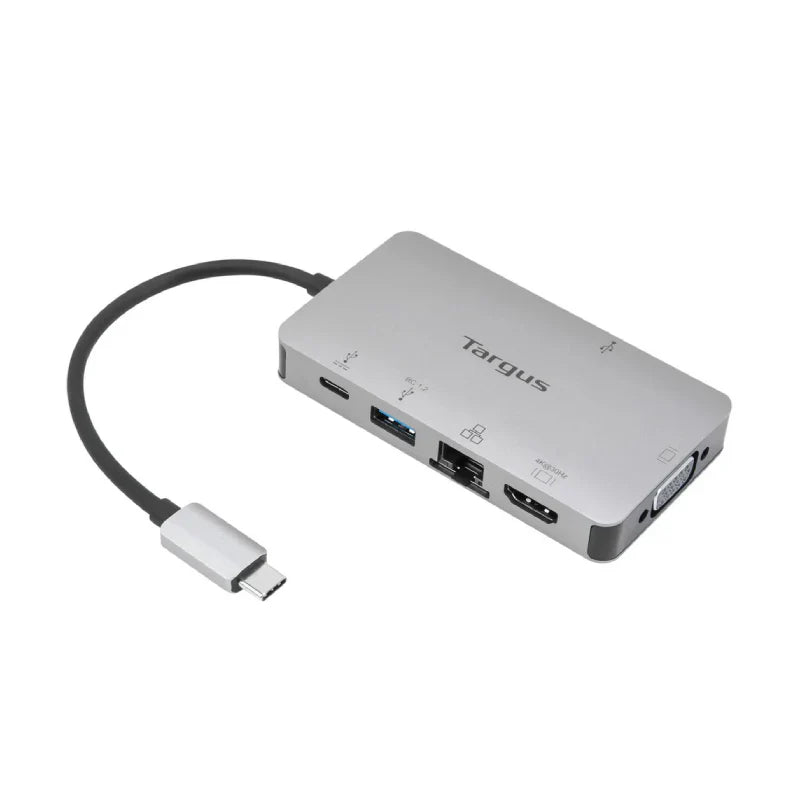 Targus Docking Station - HDMI/VGA/USB-A/USB-C/LAN / 100W / Grey