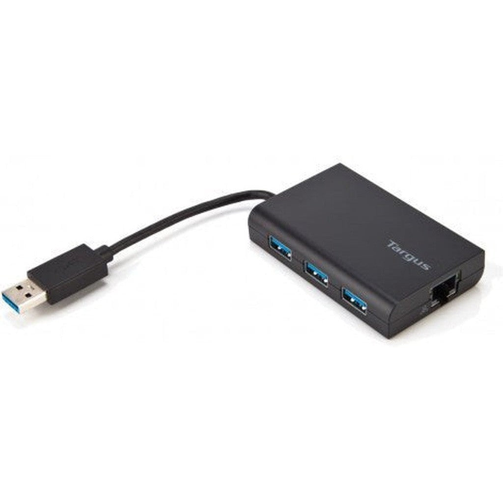 Targus Usb 3.0 Hub With Gigabit Ethernet - Ach122Euz