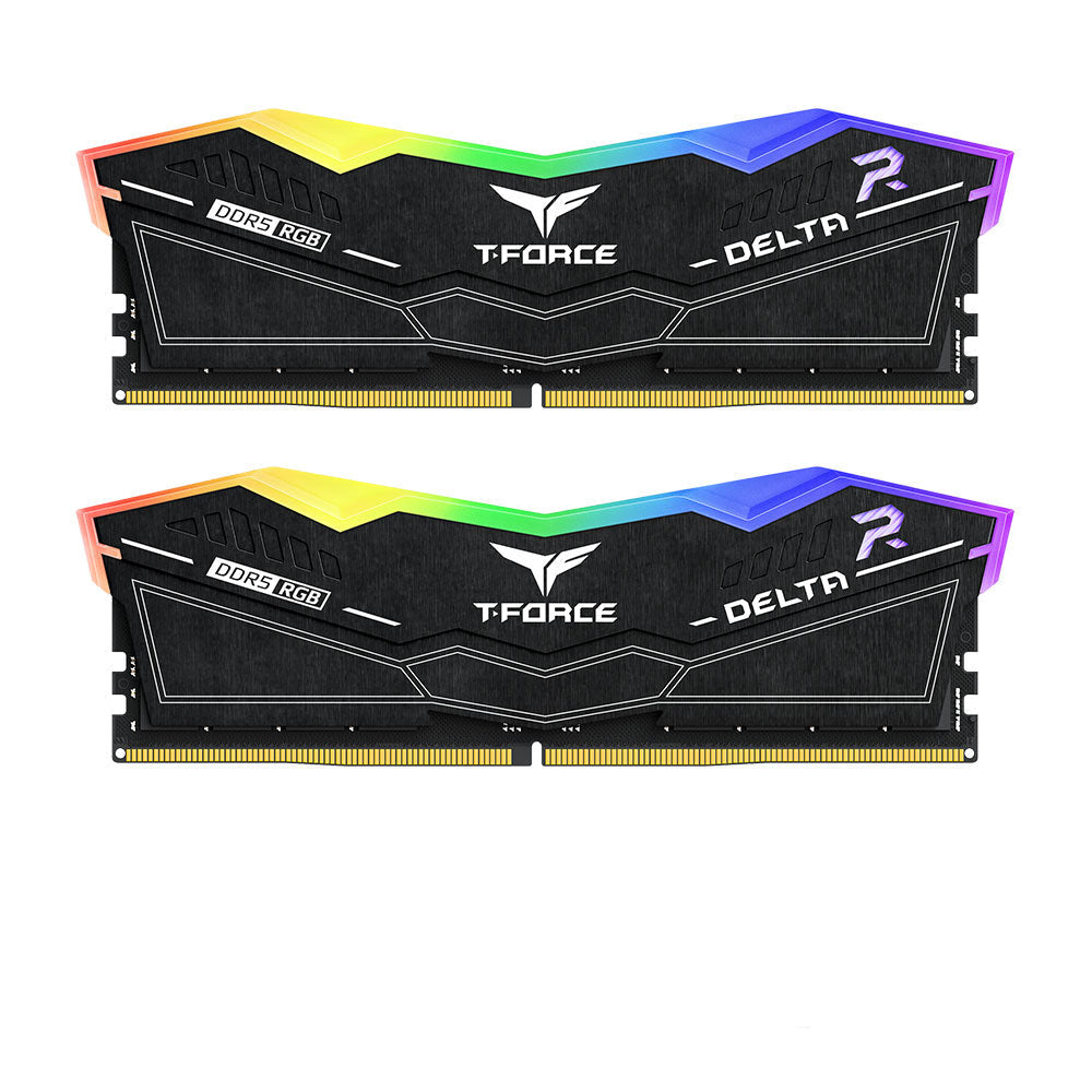 Team T-Force DDR5 6000 Delta RGB 32GB (2 x 16GB) CL30 Black