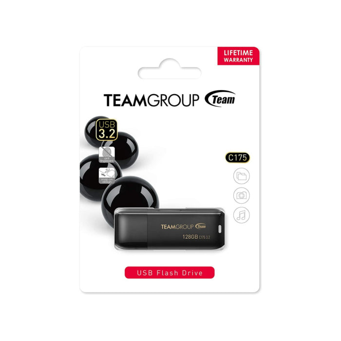 TeamGroup T-Force C175 128GB USB 3.2 Gen 1 Flash Drive
