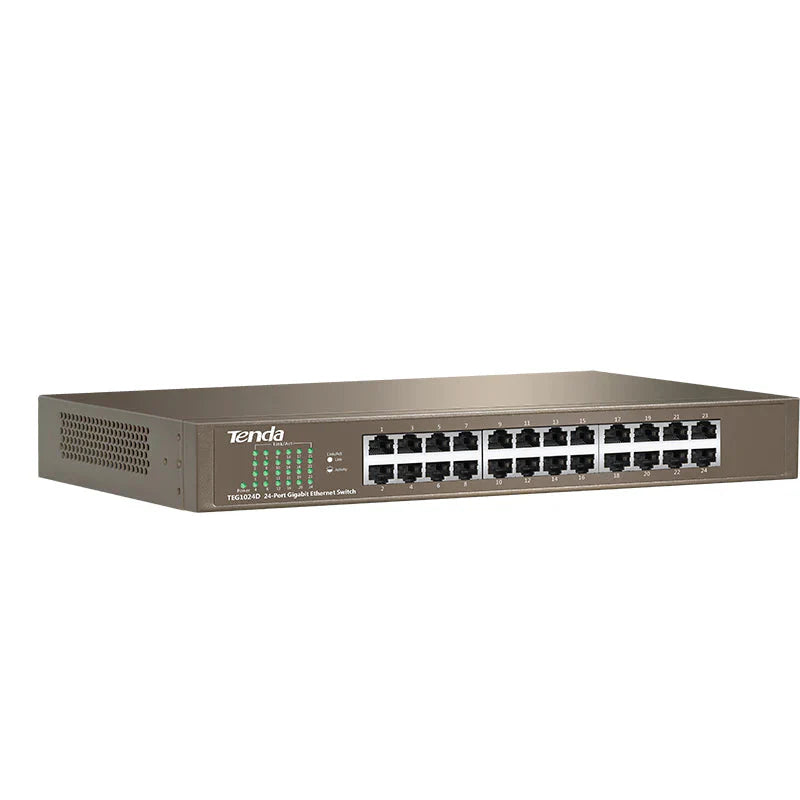 Tenda 24-Port Gigabit Ethernet Switch - 48Gbps / RJ45 / 24-Port Switch