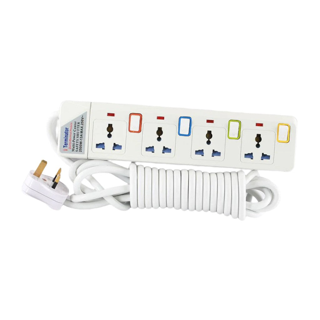 Terminator 4 Way Power Socket