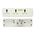 Terminator 6 Way Universal T Socket Multi Adaptor