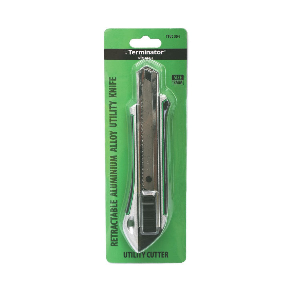 Terminator Retractable Alloy Utility Knife