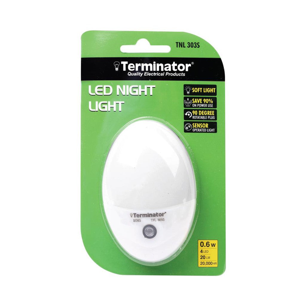 Terminator TNL303S Sensor Night Light - White