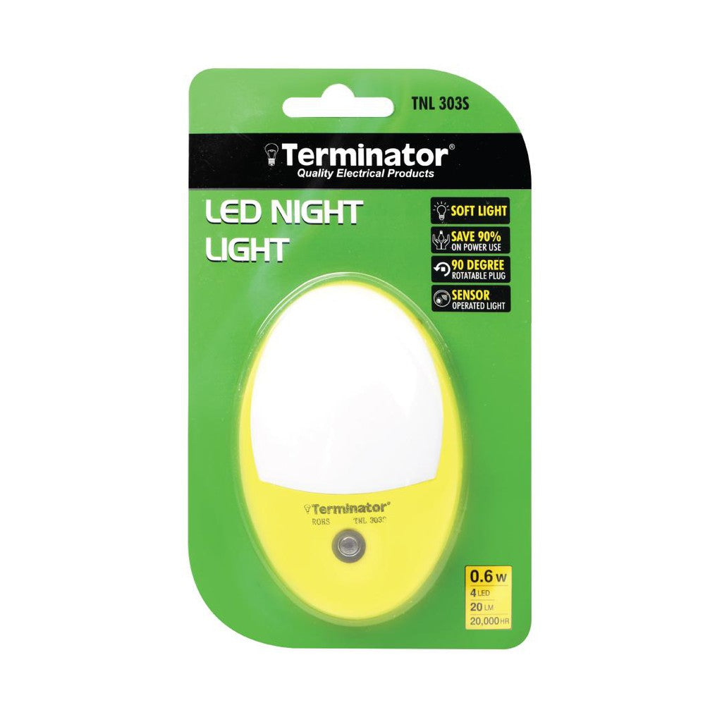 Terminator TNL303S Sensor Night Light - Yellow