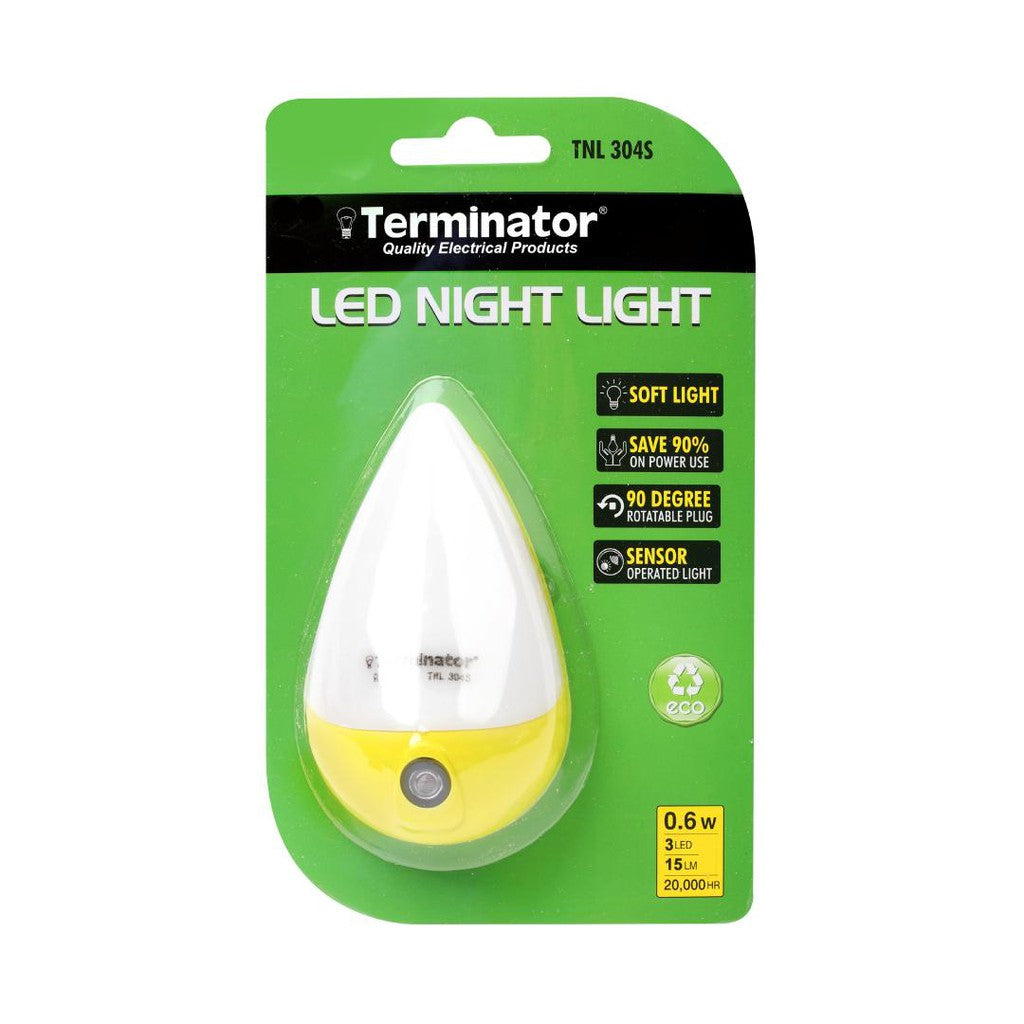 Terminator TNL304S Sensor Night Light - Yellow