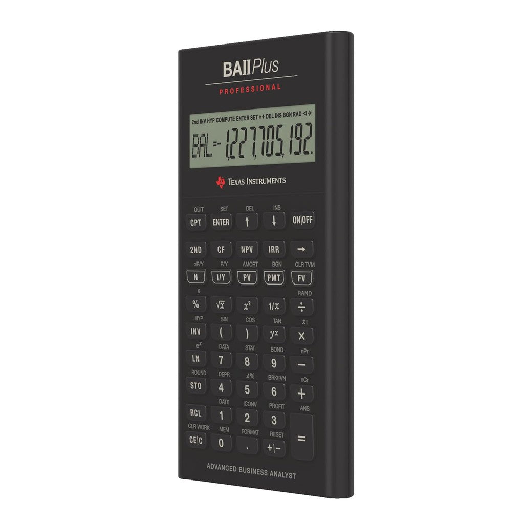 Texas BA II Plus Professional Calculator