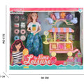Time Leusure Charm Girl Happy Partner Doll Set-038Hw-4