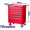 Tools Cabinet 7 Drawers With Wheels (2) Emtop Brand - Bas Kuwait