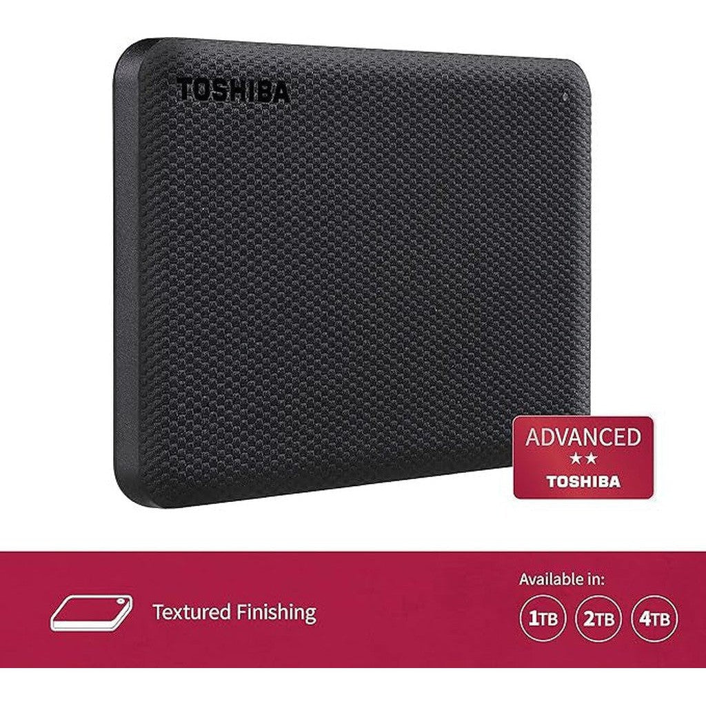 Toshiba 2Tb Canvio Advance V10 Usb 3.2 Gen1 Portable Hdd (Hdtca20Ek3Aa)