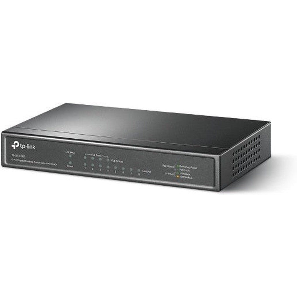 Tp-Link Tl-Sg1008P 8-Port Gigabit Desktop Switch With 4-Port Poe+