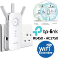 Tplink Re450 Ac1750 Wifi Range Extender, Dual Band