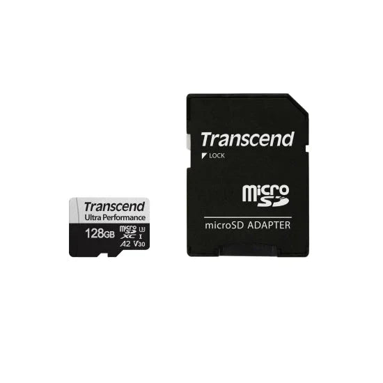 Transcend 128GB 340S UHS-I Ultra Performance MicroSD Memory Card