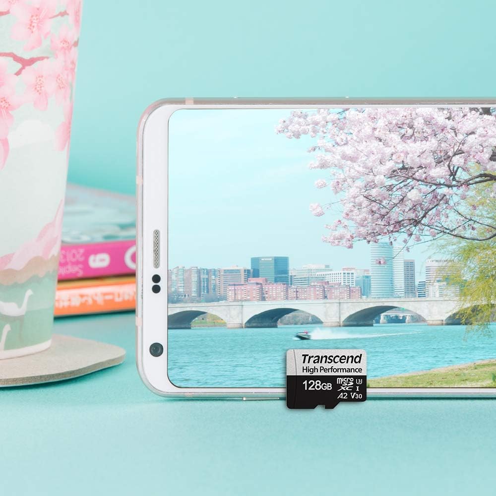Transcend 128GB MicroSDXC High Performance Memory Card