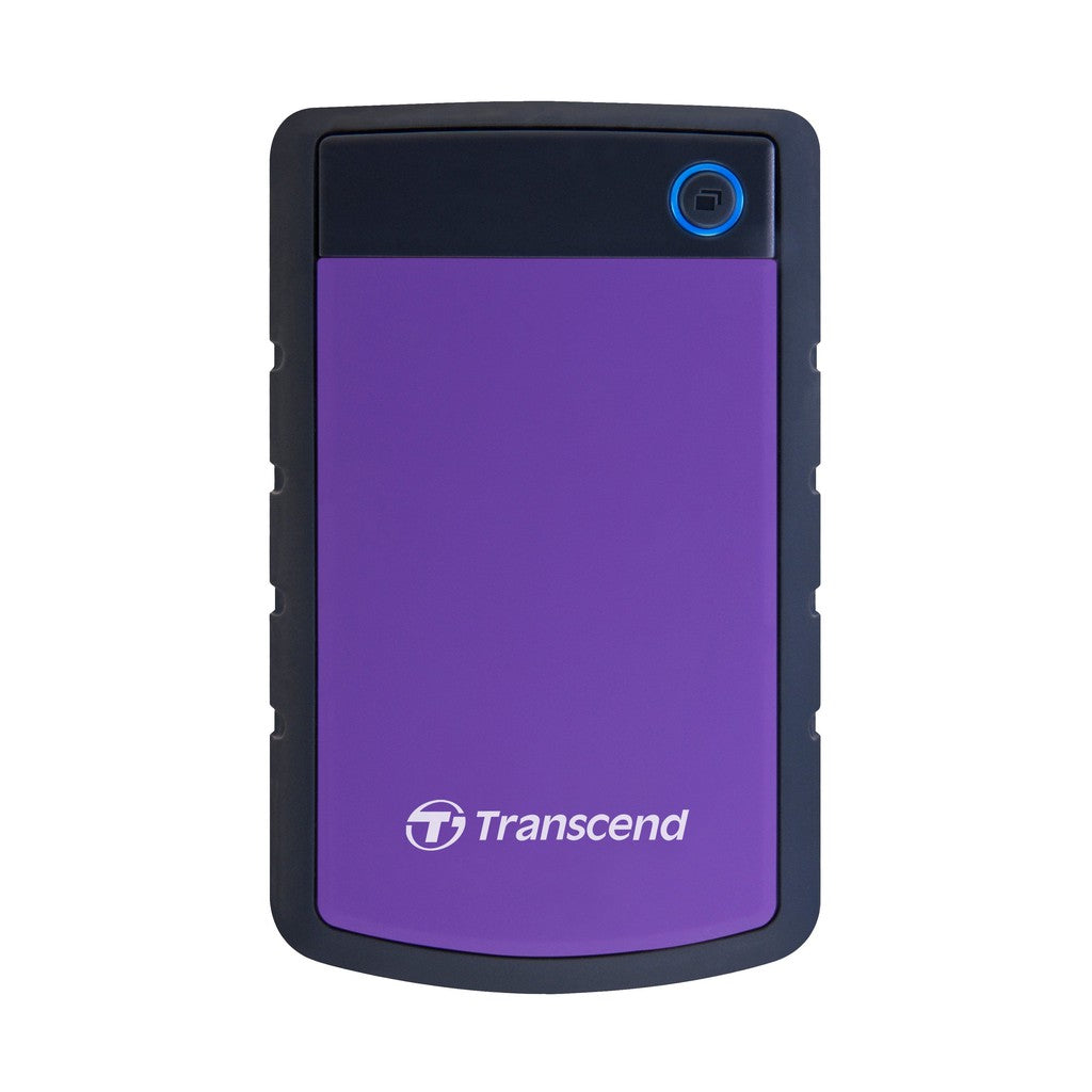 Transcend 2 TB StoreJet 25H3 Supreme Shock-Resistant -Portable HDD - Purple