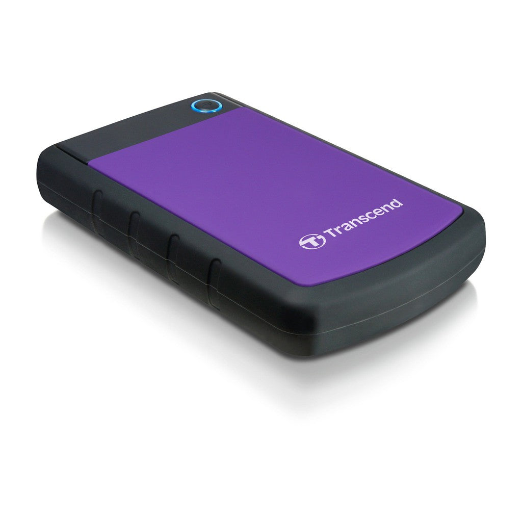 Transcend 2 TB StoreJet 25H3 Supreme Shock-Resistant -Portable HDD - Purple