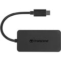 Transcend 4 Port USB-A Hub USB C - Black