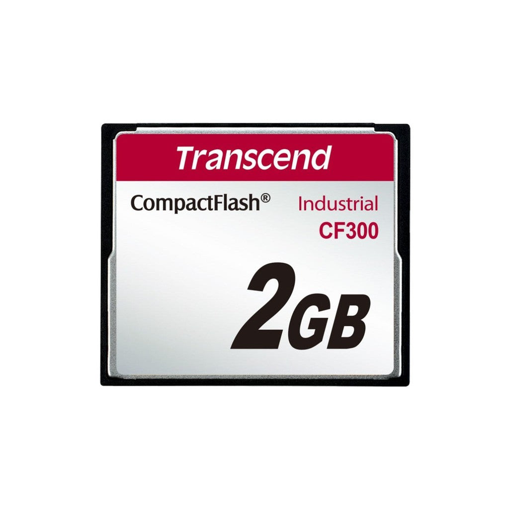 Transcend CF300 CompactFlash Industrial 2 GB SLC Compact Flash Card