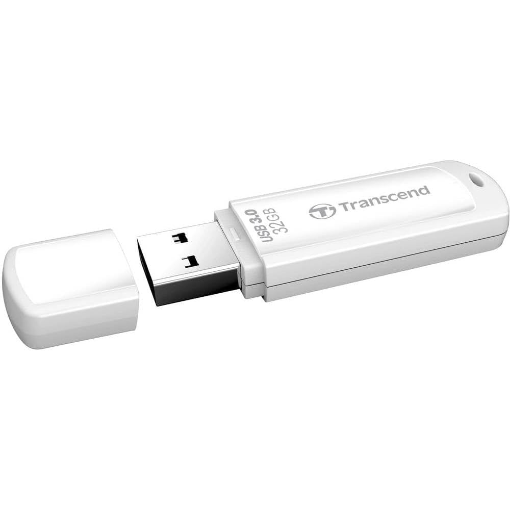 Transcend JetFlash 730 Drive 32Gb Usb 3.0 White