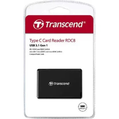 Transcend TS-RDC8K2 TYPE-C Card Reader  (Black)