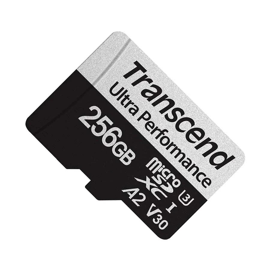 Transcend USD340S 256GB microSDXC UHS-I U3 Memory Card TS256GUSD340S