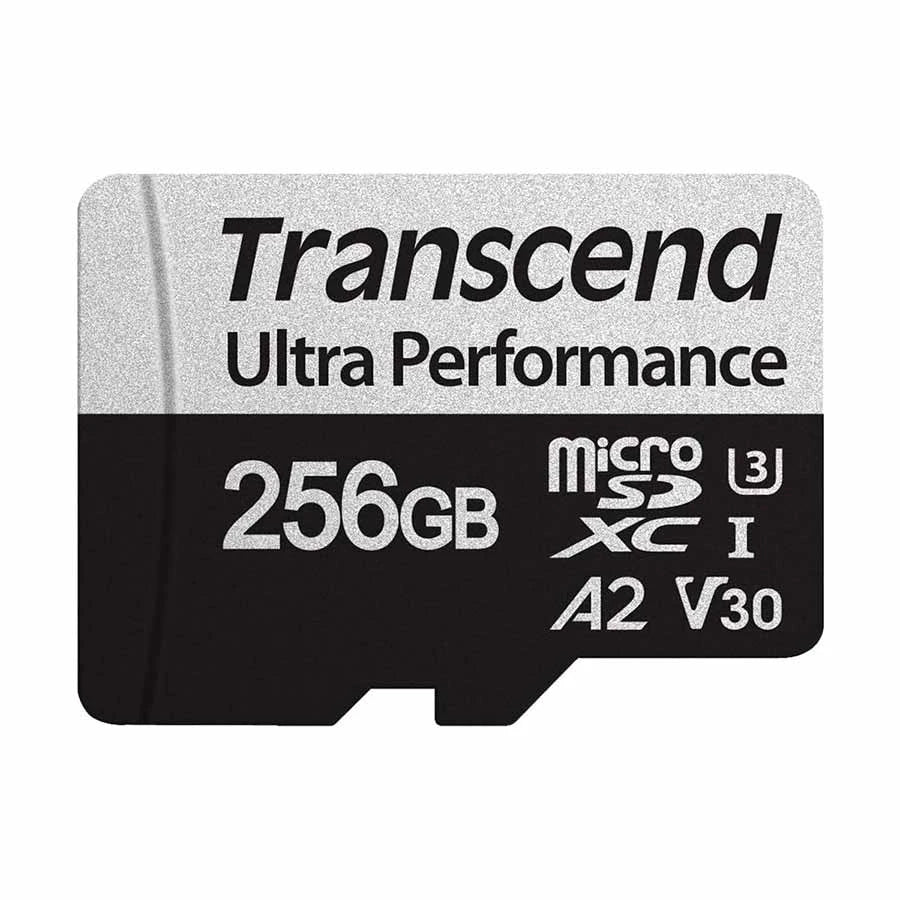 Transcend USD340S 256GB microSDXC UHS-I U3 Memory Card TS256GUSD340S
