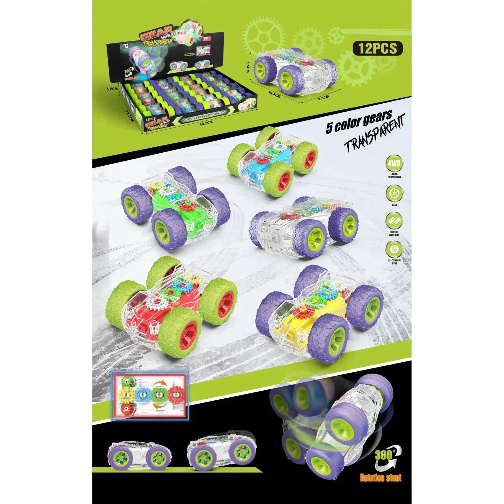 Transparent Car Toys-36789G