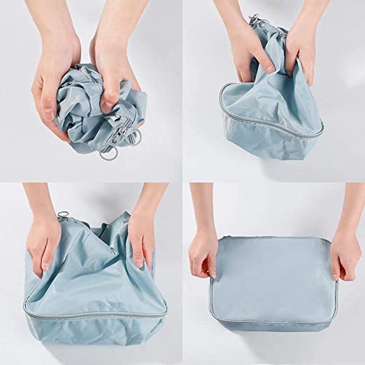 Travel Laundry Pouch 6Pcs Set - Grey