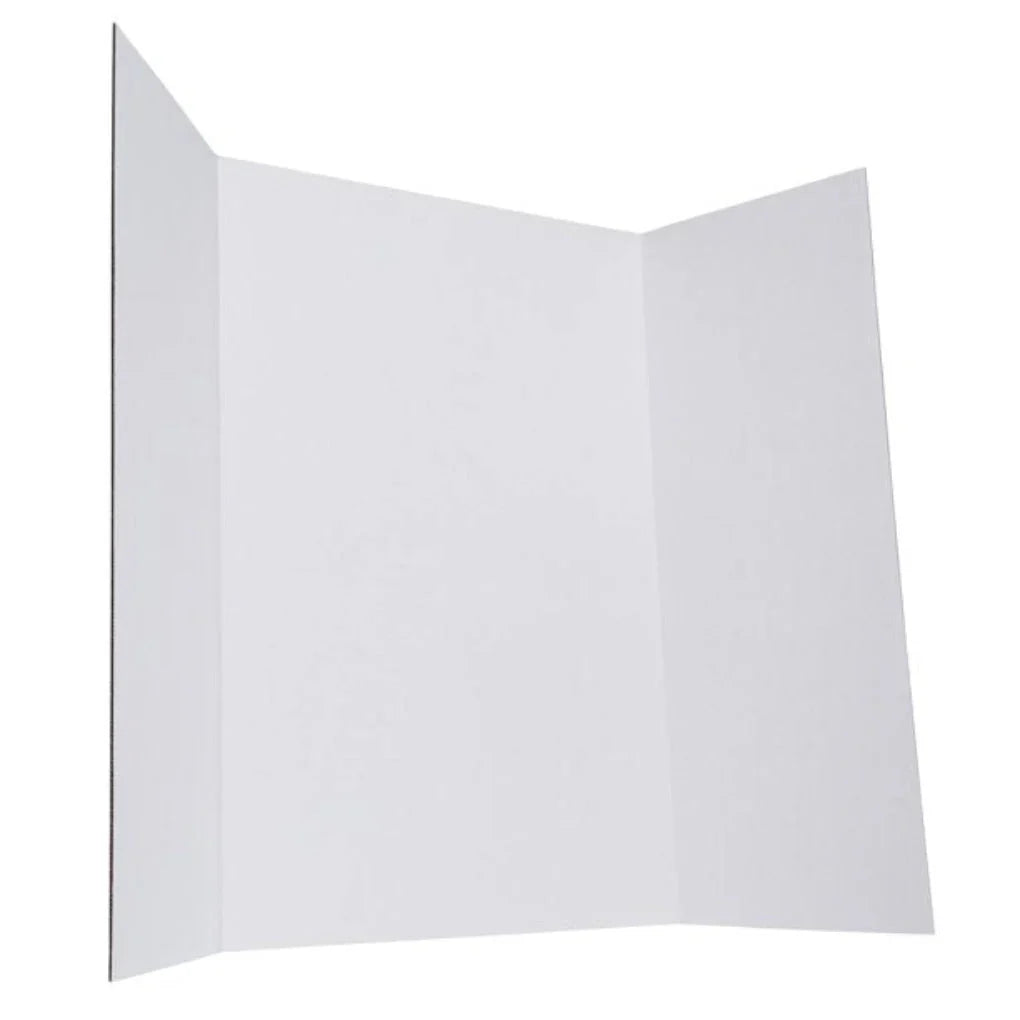 Tri-Fold Display Foam Board A3 White