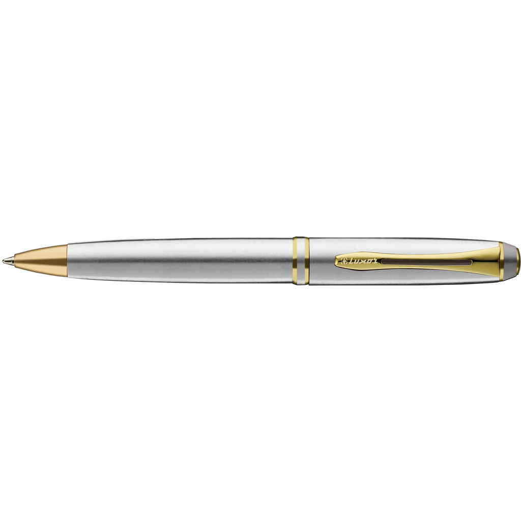 Luxor- Trident Pen Set Of 3Pens- Silver & Gold- Large