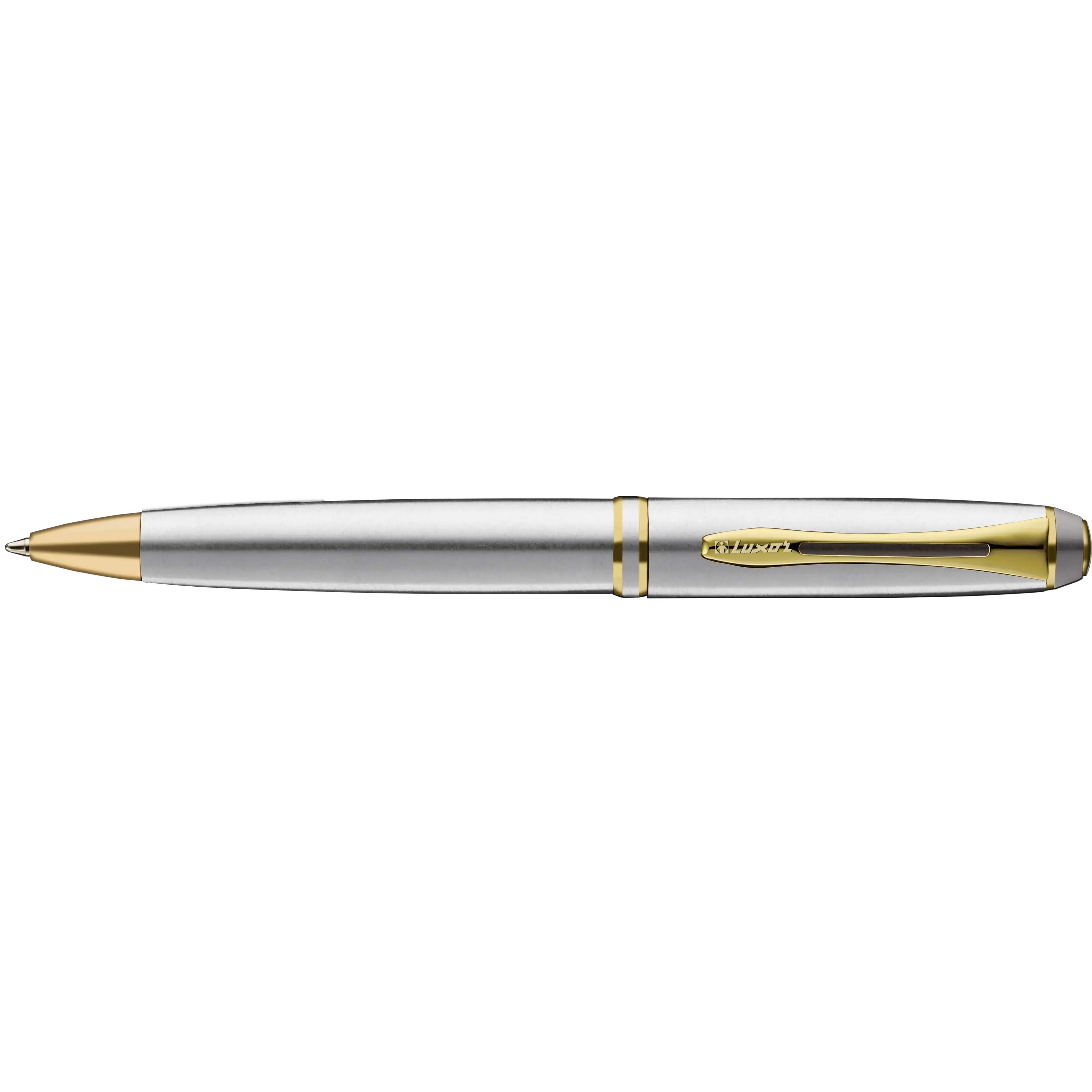 Luxor- Trident Pen Set Of 3Pens- Silver & Gold- Large