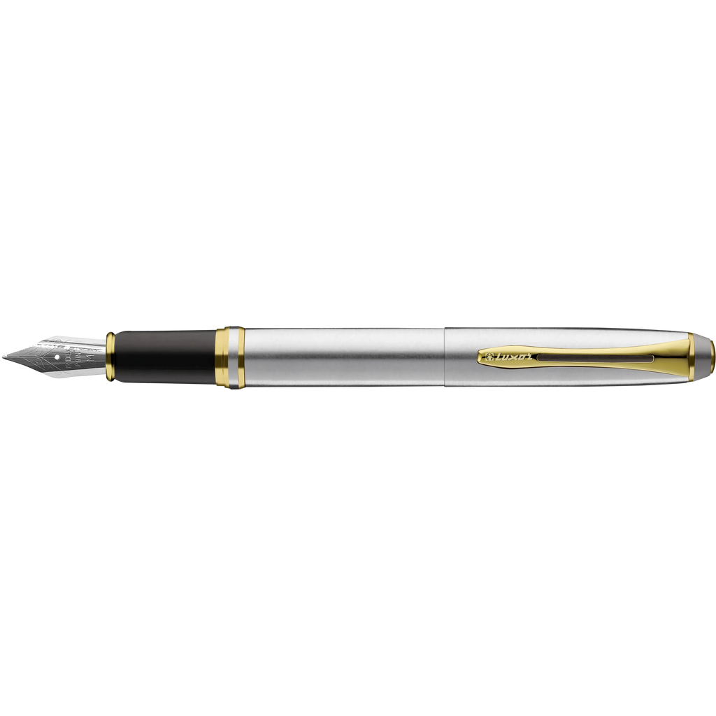 Luxor- Trident Pen Set Of 3Pens- Silver & Gold- Large