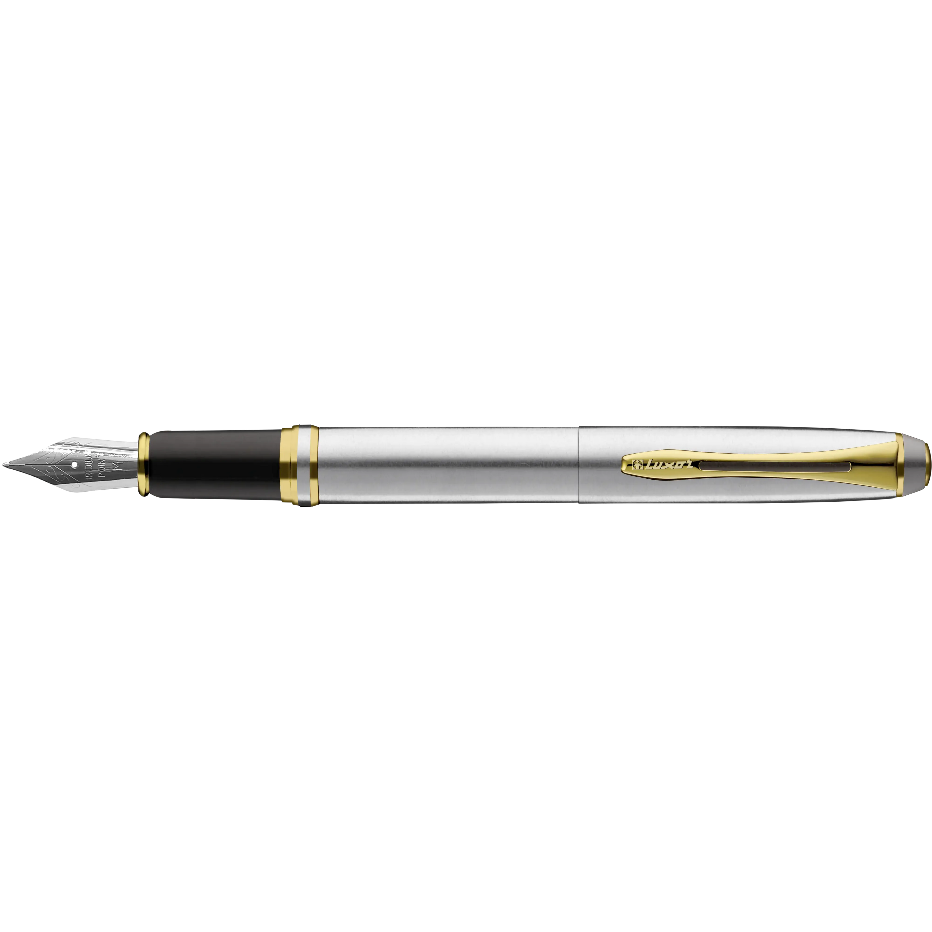 Luxor- Trident Pen Set Of 3Pens- Silver & Gold- Large