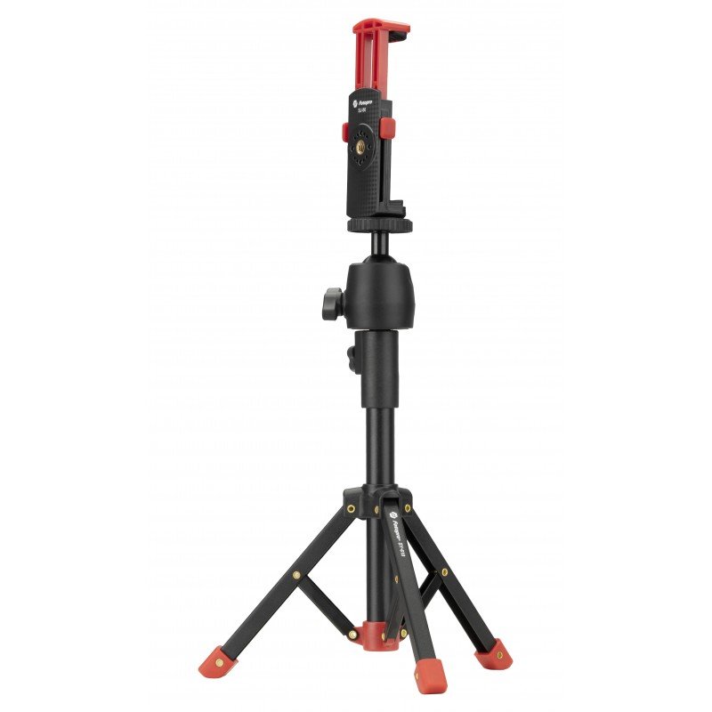 Tripod Fotopro SY-610 + MH-8S + SJ-86 – black and red