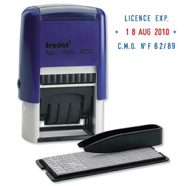 Trodat 4755 Typo Dater Gregorian Dater Self Inking