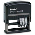 Trodat 4813 Customized Stamp, Blue