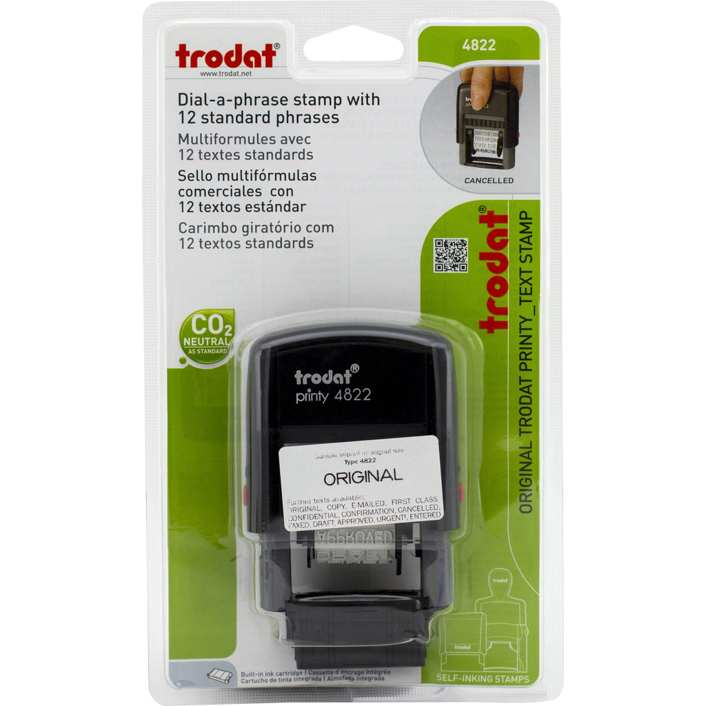 Trodat 4822 (Printy) Self Inking Stamp