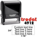 Trodat 4912 Customized Stamp