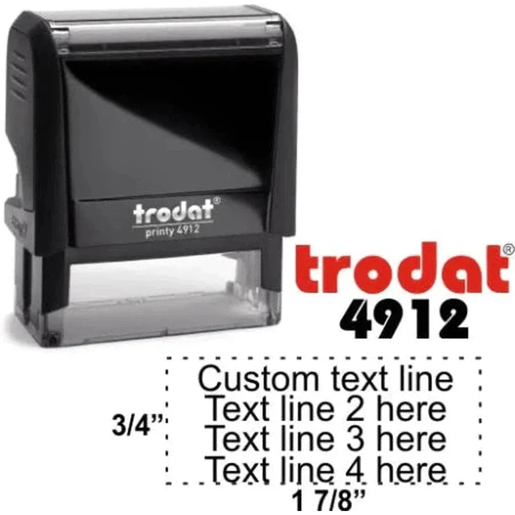 Trodat 4912 Customized Stamp