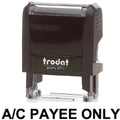 Trodat Printy 4911 Stamp "A-C Payee Only" - Black