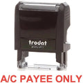 Trodat Printy 4911 Stamp "A-C Payee Only" - Red