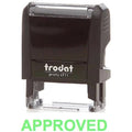 Trodat Printy 4911 Stamp "Approved" - Green