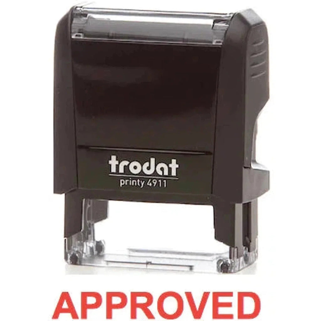Trodat Printy 4911 Stamp "Approved" - Red