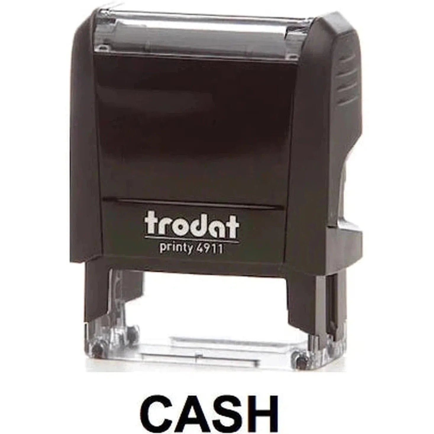 Trodat Printy 4911 Stamp "Cash" - Black
