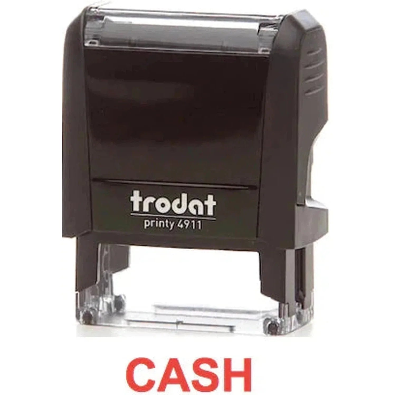 Trodat Printy 4911 Stamp "Cash" - Red