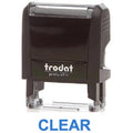 Trodat Printy 4911 Stamp "Clear" - Blue