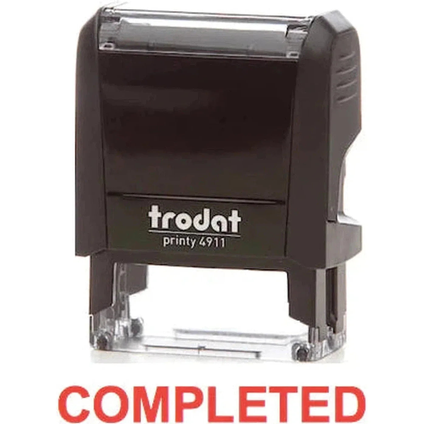 Trodat Printy 4911 Stamp "Completed" - Red