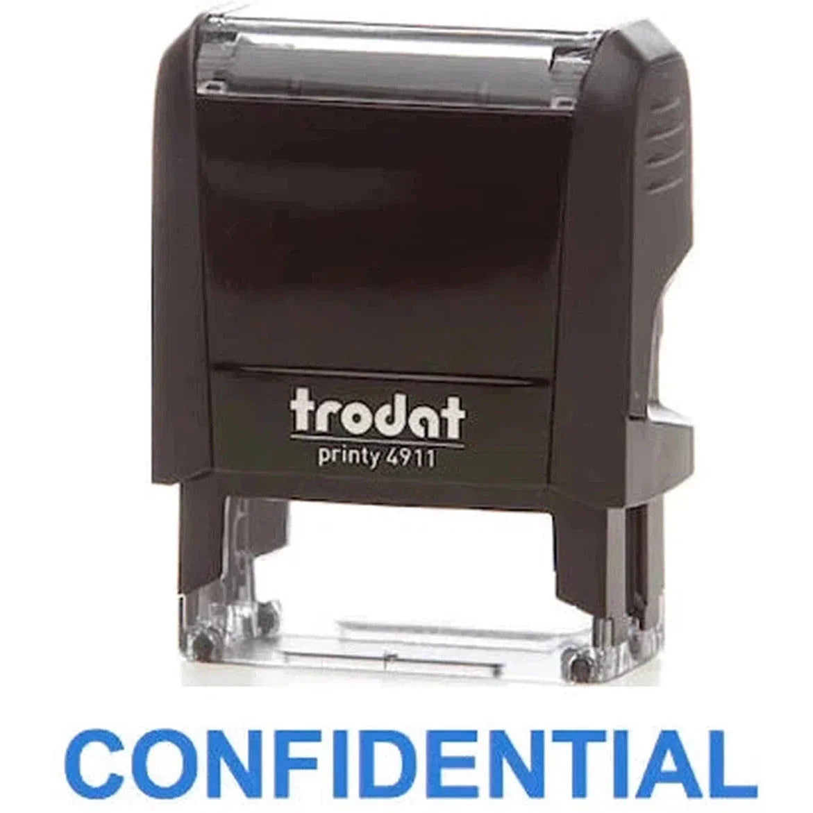Trodat Printy 4911 Stamp "Confidential" - Blue