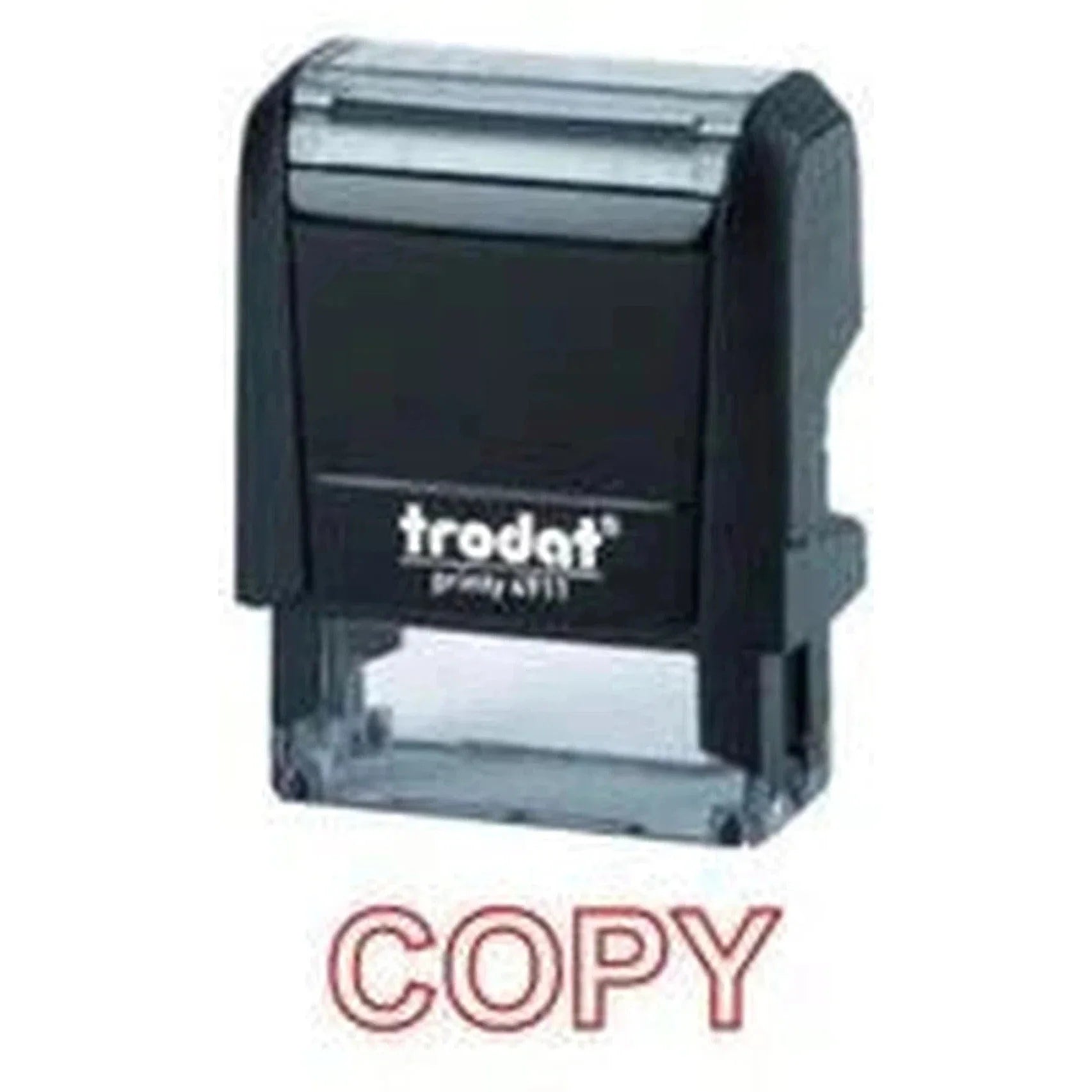 Trodat Printy 4911 Stamp "Copy" - Red